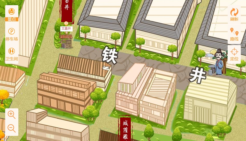 广南智慧景区：手绘地图与语音导览的完美融合